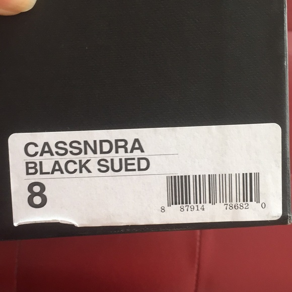 Steve Madden black suede platform sandals size 8 - Picture 8 of 8